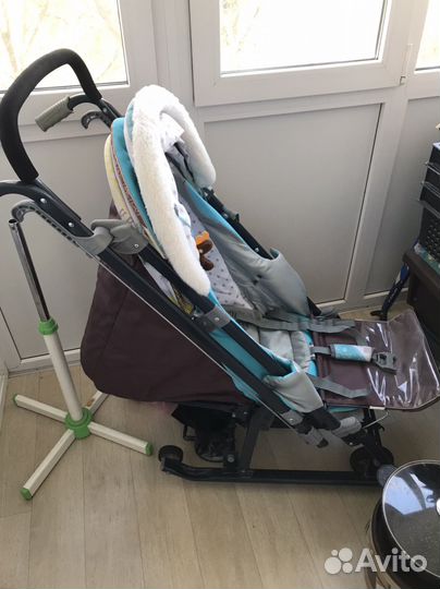 Коляска санки nika 7-3