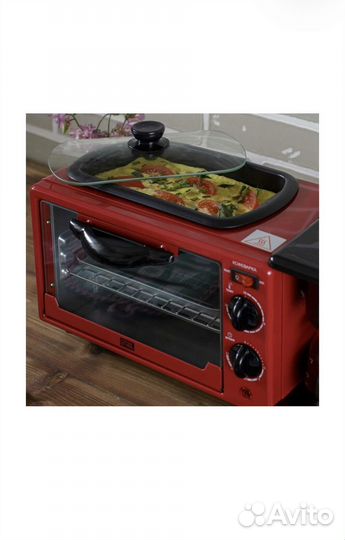 Кофеварка + духовка + гриль 3в1