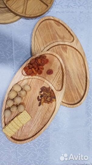 Менажница из бука, ручная работа