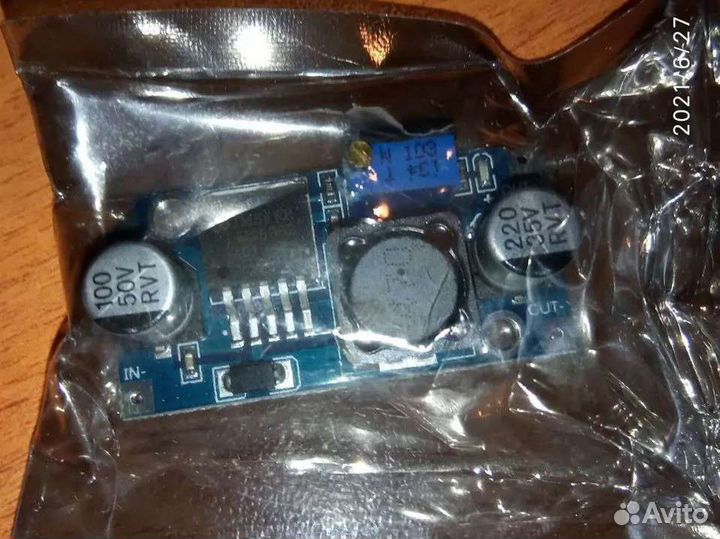 DC-DC понижающий преобразователь LM2596S