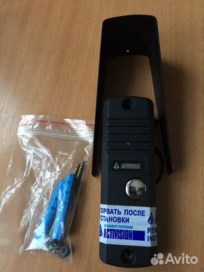 Наружная панель аудиодомофона AVC-105 (новая)