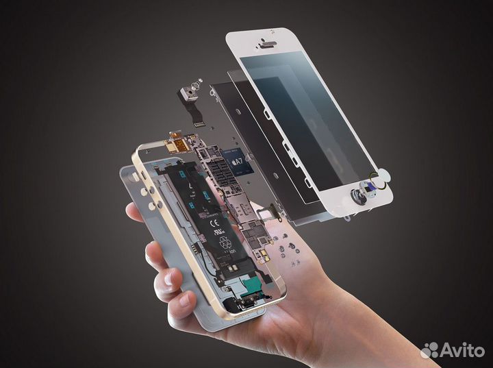Ремонт телефонов Samsung, Apple iPhone и др