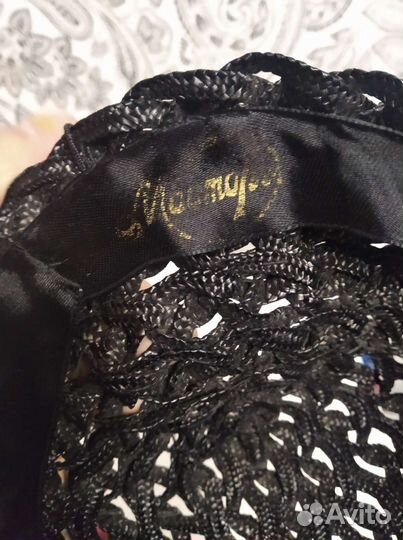 Женская винтажная шляпка 1950-е