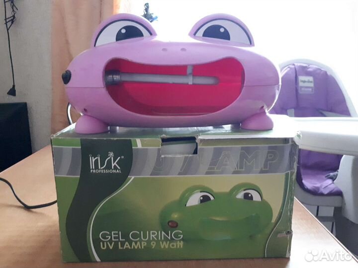 Уф лампа для ногтей, 9 watt, irisk