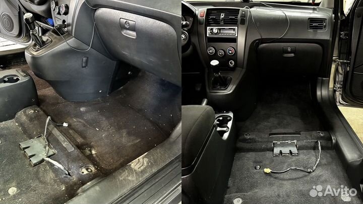 Химчистка салона автомобиля