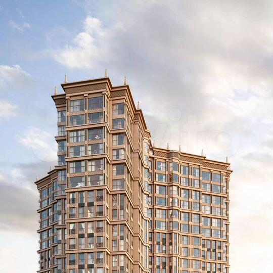 1-к. квартира, 47,4 м², 3/25 эт.