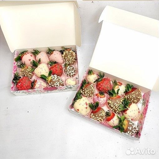 Клубника в шоколаде набор