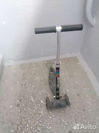 Самокат детский трехколесный бу