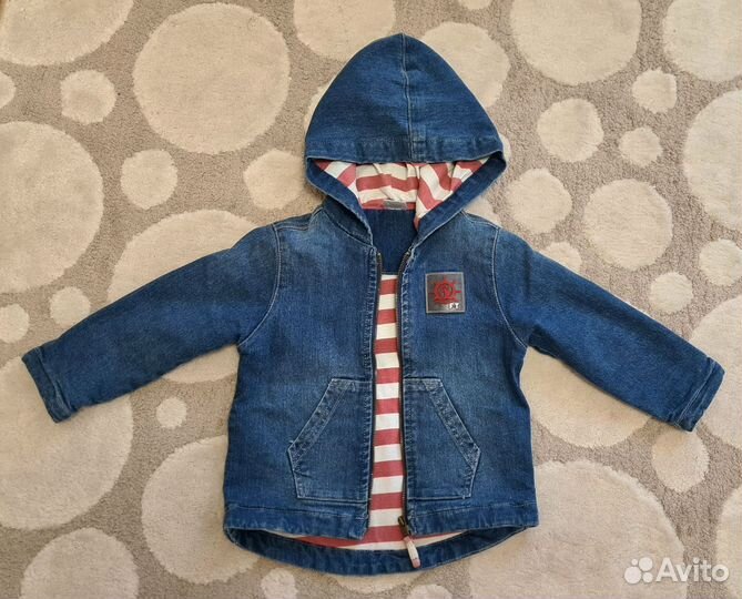 Курточка джинсовая 92