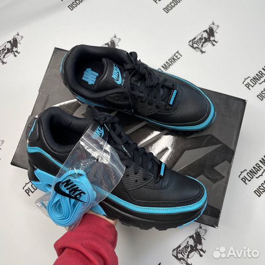 Оригинал 42,5 eu nike undefeated X AIR MAX 90 fury