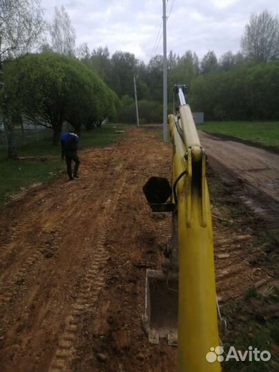 Услуги мини экскаватора копка земляные работы