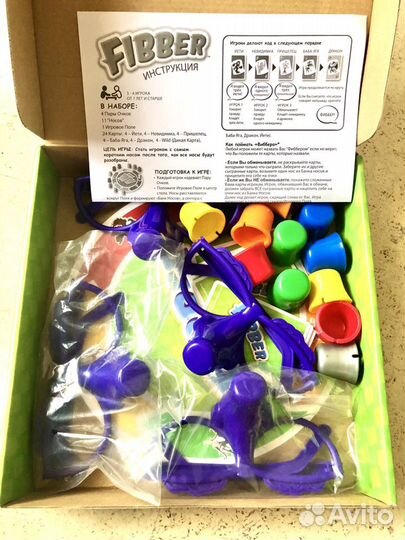 Настольные игры Fibber, Stoopido, Angry birds