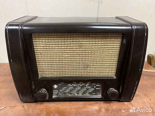 Ламповый приёмник Emud Record 110. 210