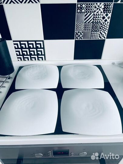 Тарелки белые сервировочные Luminarc блюдо 2 шт