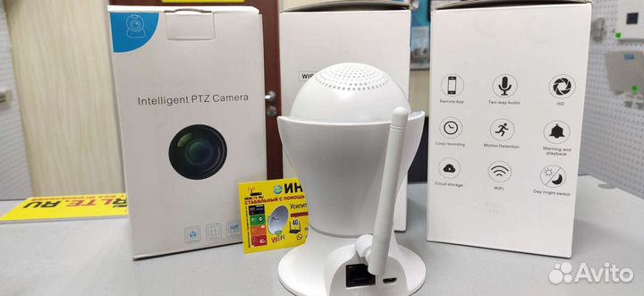 Поворотная ip камера