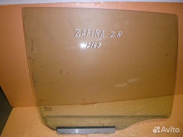 Стекло двери задней правой opel zafira B 2005