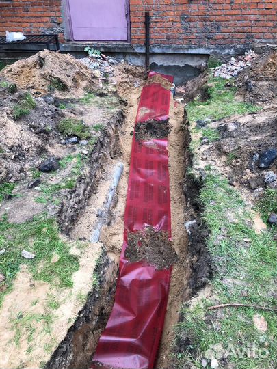 Прокладка Кабеля в земле