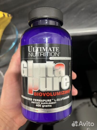 Глютамин GlutaPure Ultimate Nutrition
