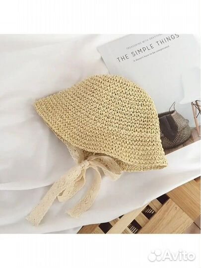 Шляпа соломенная детская Milkids