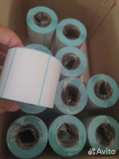 Термоэтикетки 75х120