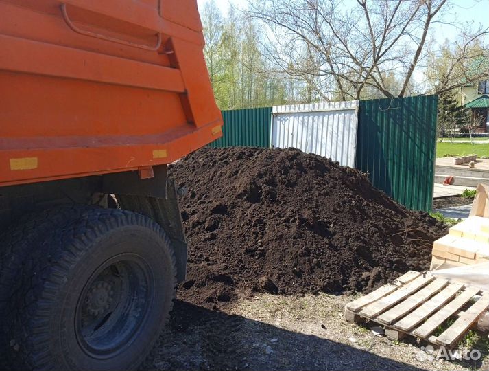 Земля плодородная торфогрунт