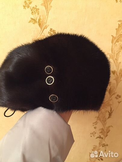 Шапка Норковый берет