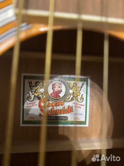 Акустическая гитара Oscar Shmidt