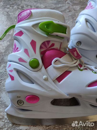 Коньки раздвижные 34 -37