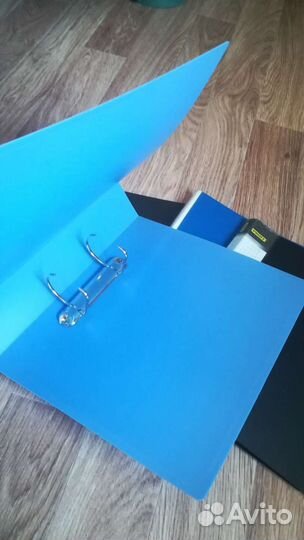 Папки-скоросшиватели, пластик. Цена за все