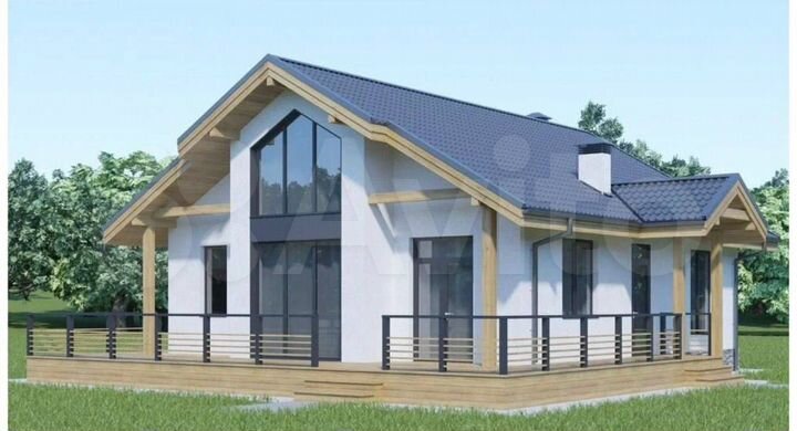 Дом 127 м² на участке 10,3 сот.