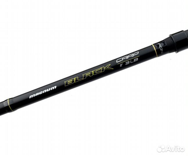 Flagman Удилище карповое 3-х секц. Magnum Black Carp NGM 11' 3.0lb 30мм