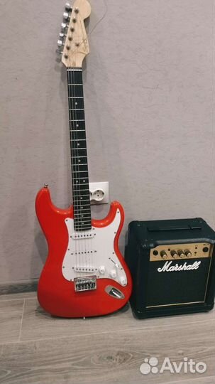 Электронная гитара fender squier MM Stratocaster