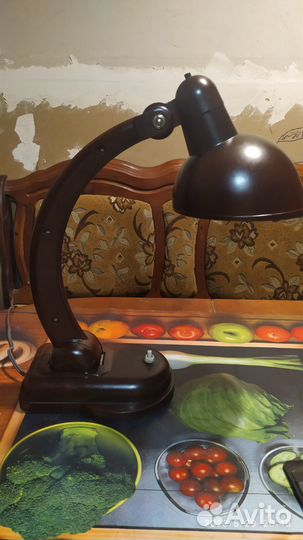 Лампа настольная карболит 