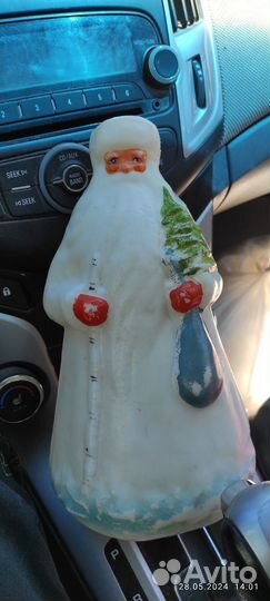 Дедушка Мороз пластмассовый из детства