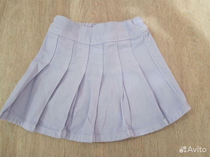Джинсовая юбка для девочки 80