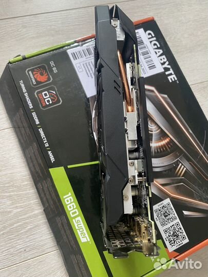 Видеокарта gigabyte 1660 super 6gb