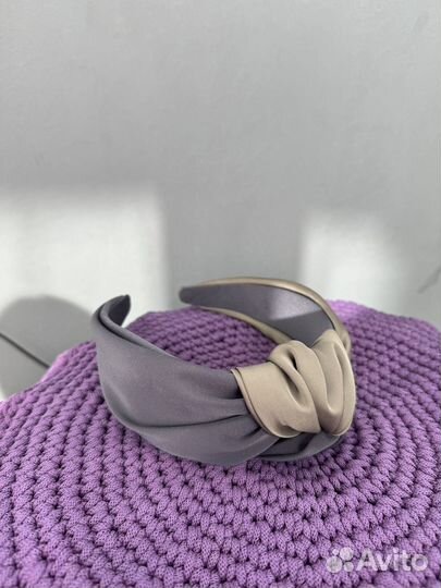 Ободок для волос под шелк