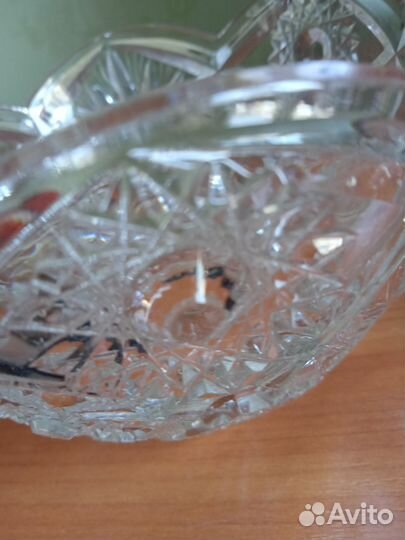 Ваза хрустальная для конфет