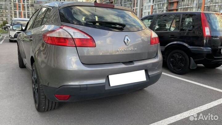 Бампер задний renault megane 3