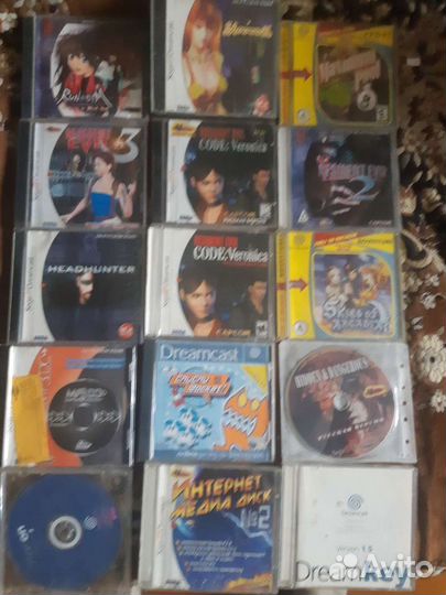 Диски на Dreamcast