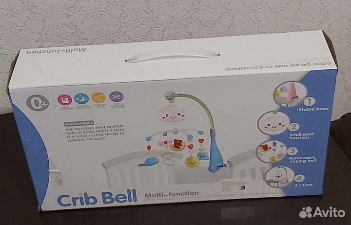 Мобиль музыкальный в кроватку 