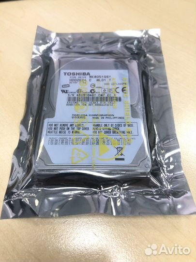 Жесткий диск Toshiba MK8051GSY 80 Gb / HDD