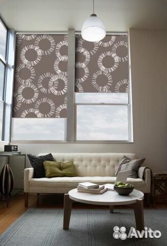 Рулонные шторы на пластиковые окна на заказ