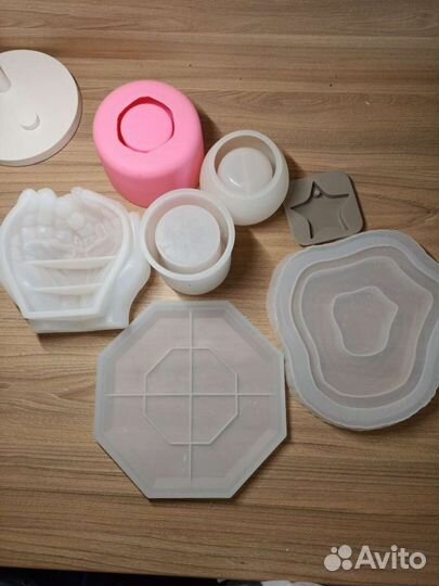 Силиконовые формы для бетона и гипса