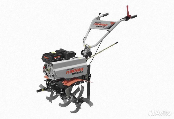 Мотоблок парма мб-02-7,0 С фрезами