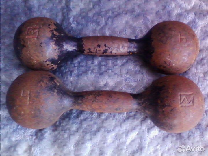 Гантели бу 4кг