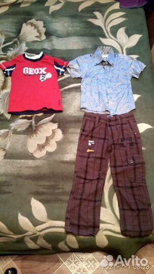 Меняю детские вещи