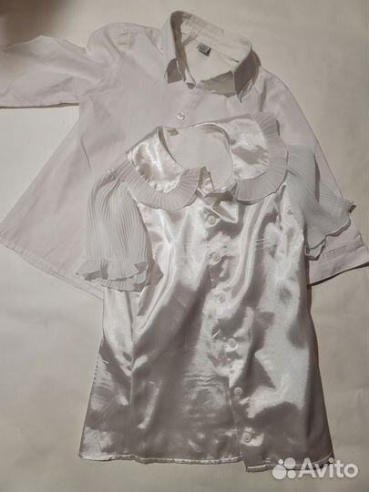 Рубашки школьные юбки сарафаны и футболка