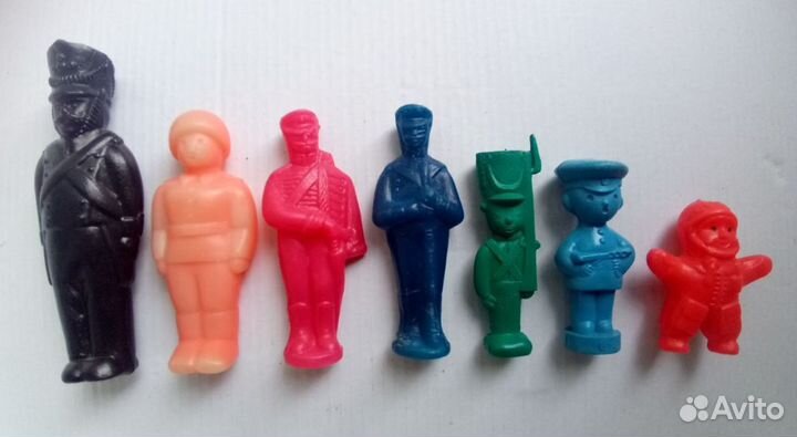 Редкие солдатики мини игрушки фигурки СССР