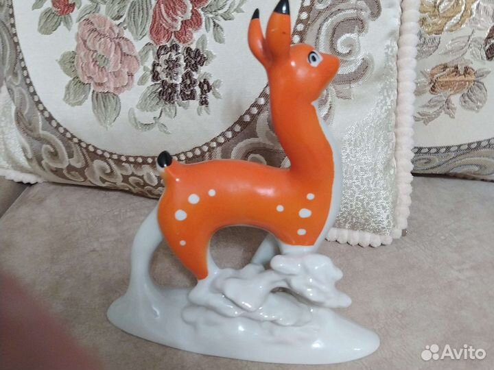 Статуэтка олень СССР торг
